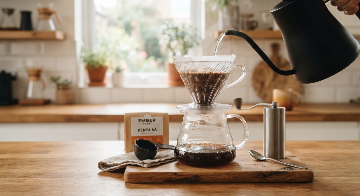 Pour-Over Brew Kit — Glass Dripper and Carafe
